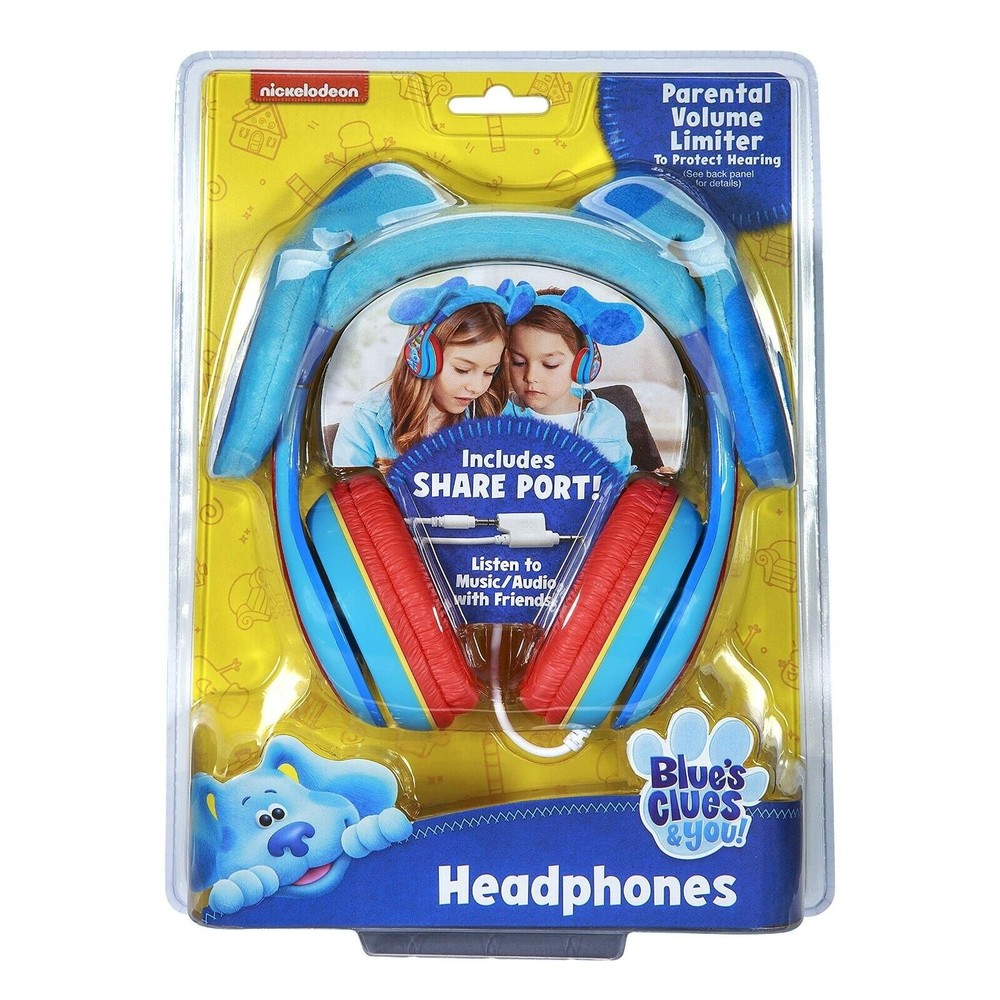 Nickelodeon Blue's Clues Headphones, Parental Volume Limiter